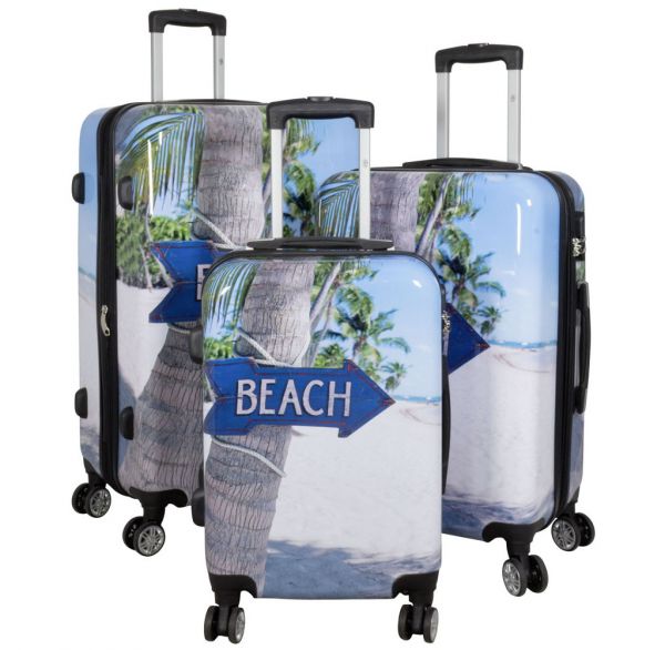 Polycarbonat-Koffer und Kofferset Beach